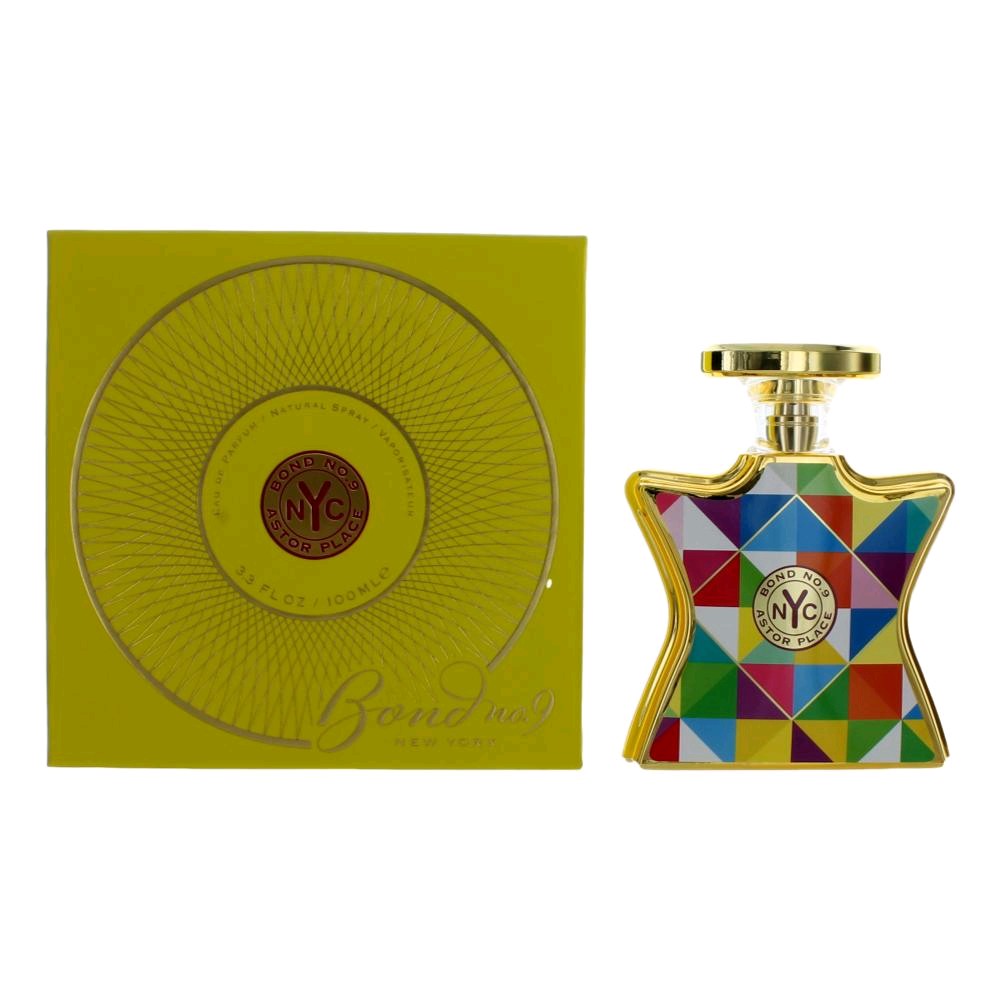 Bottle of Bond No. 9 Astor Place by Bond No. 9, 3.3 oz Eau De Parfum Spray for Women